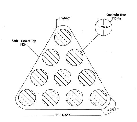 Beer Pong Table Template Blueprint