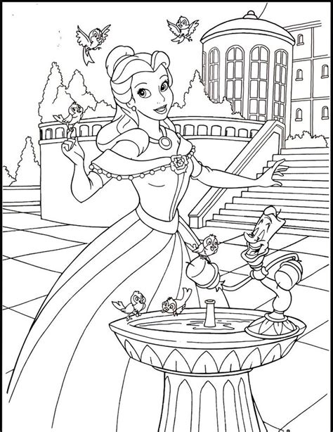 Belle Castle Printable