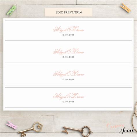 Belly Band Template Design