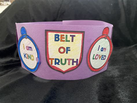 Belt of Truth Activities for Kids