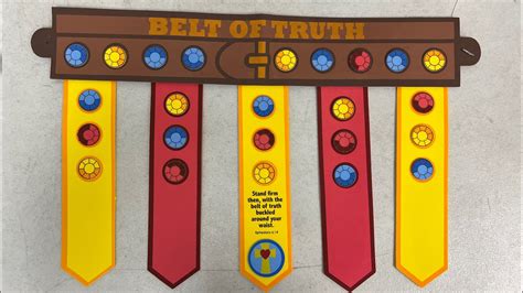 Belt of Truth Craft Ideas for Kids