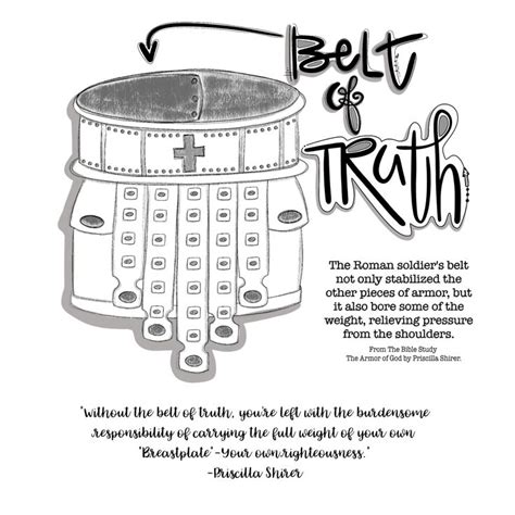 Belt of Truth template designs