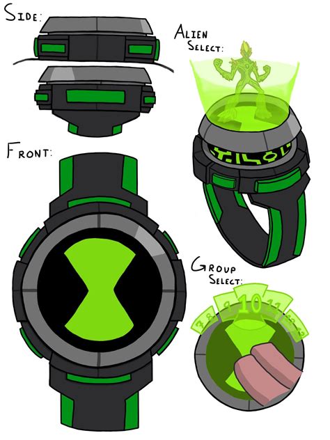 Ben 10 Omniverse Omnitrix Template