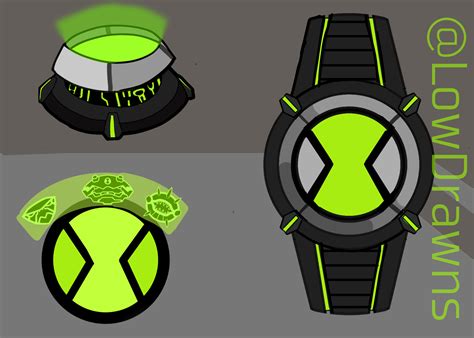 Ben 10 Omnitrix Watch Template 2