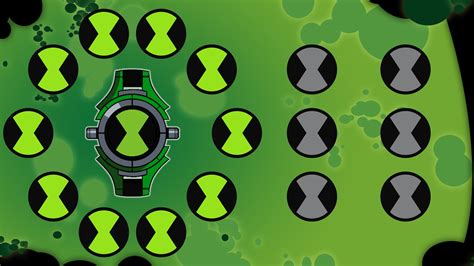 Ben 10 Omnitrix Watch Template 6