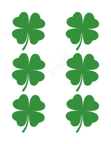 Benefits of Four-Leaf Clover Printables