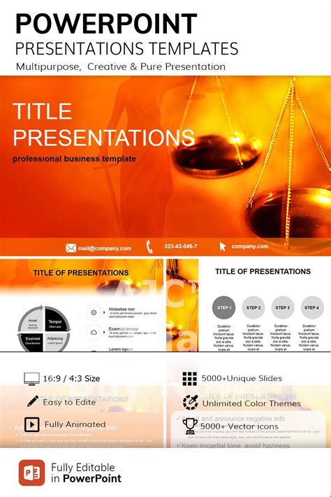 Benefits of Using Criminal Justice PowerPoint Templates