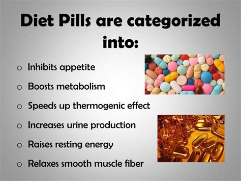 Benefits of Diet Pills