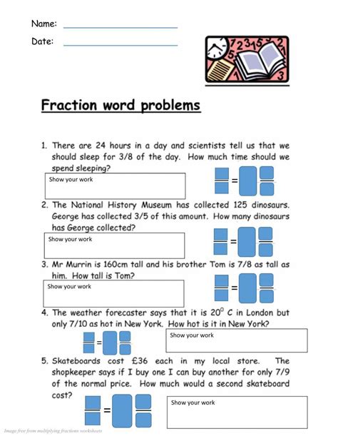 Benefits of using free printable fraction worksheets