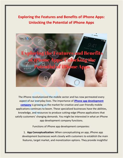 Benefits of Free iPhone Program