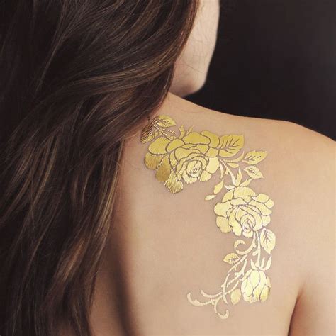 Benefits of Gold Temporary Tattoos