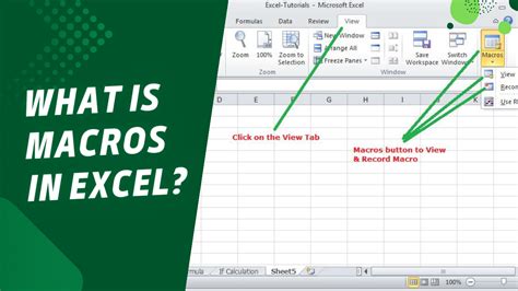 Benefits of Macros in Excel