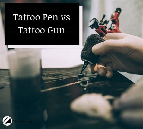 Benefits of Pen Tattoo Guns