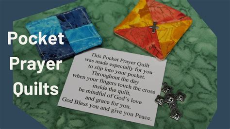 Benefits of Pocket Prayer Quilt Poem image