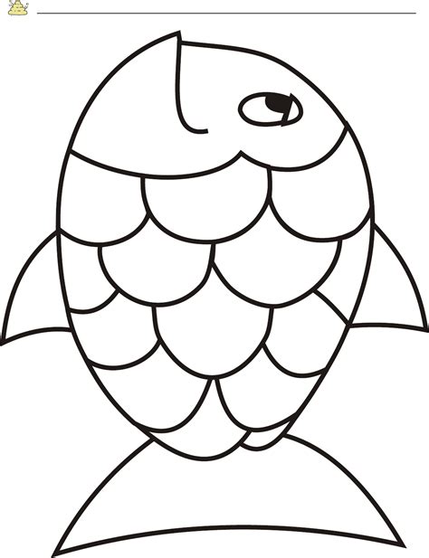 Benefits of Rainbow Fish Coloring Template