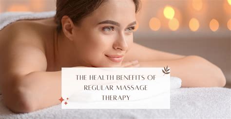 Benefits of Regular Leg Massage