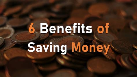 Benefits of Saving Money