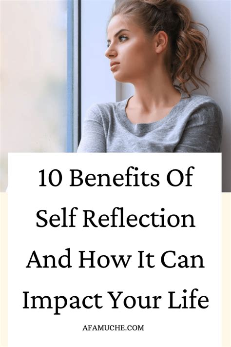 Benefits of Self-Reflection