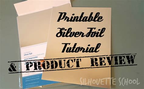 Benefits of Silhouette Printable Vinyl