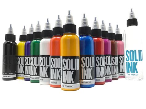 benefits of solid tattoo ink