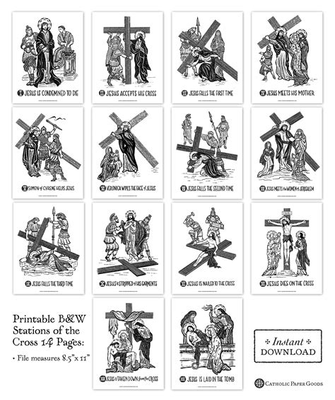 Benefits of Stations of the Cross Printables