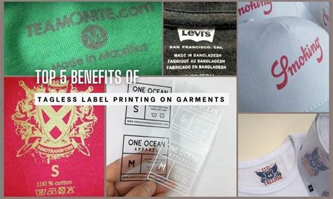 Benefits of Tagless Neck Labels