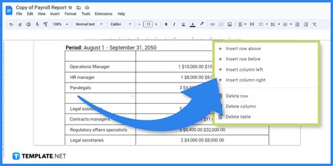 Benefits of using Google Docs report templates