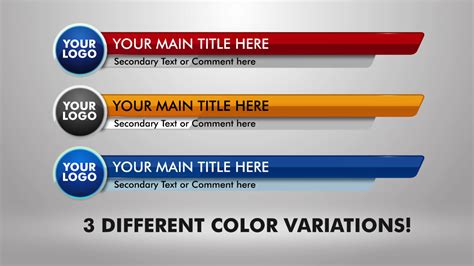 Benefits of Using Lower Thirds Templates