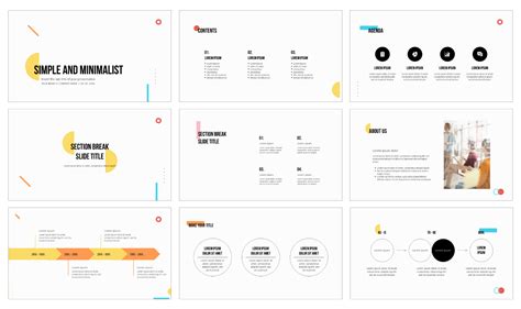 Benefits of Using Simple Minimal Google Slides Templates