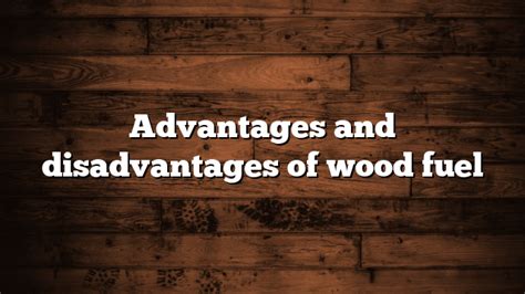 Benefits of Wood Burning