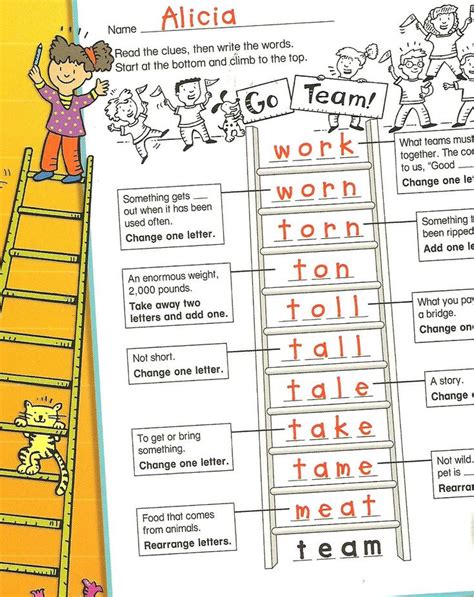 Benefits of Word Ladders