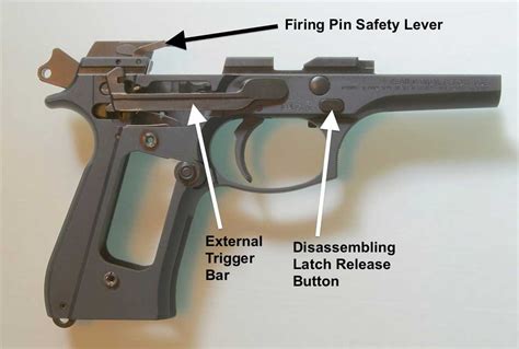 Beretta 92F trigger mechanism