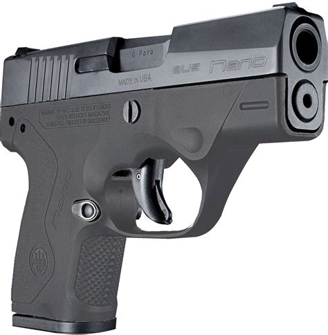 Beretta Bu9 Nano 9mm Safety Features