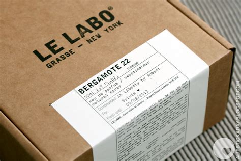 Bespoke Le Labo fragrance label