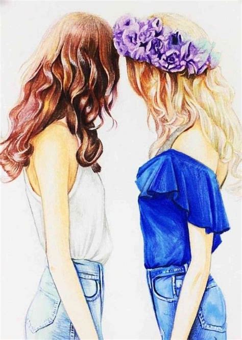 Best Friends Drawing Images