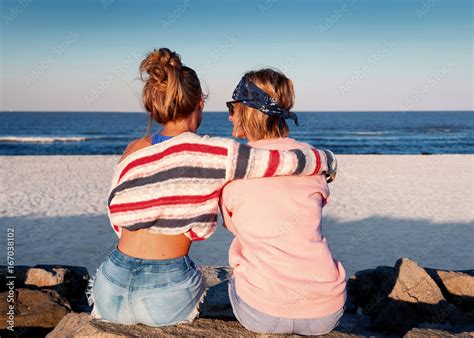 Best Friends Sitting Together