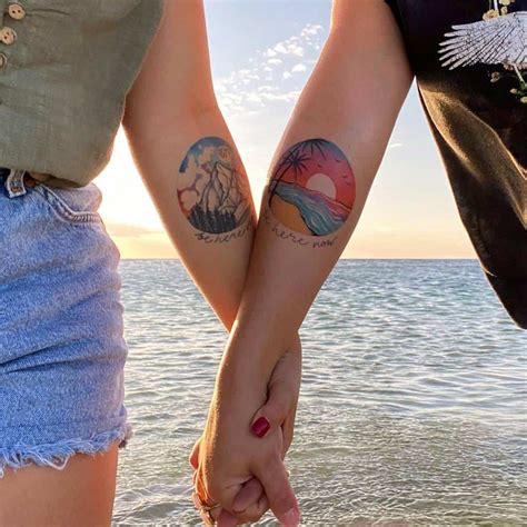 Best friends tattoo placement