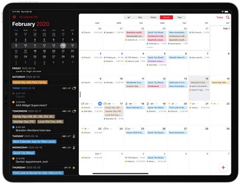 Best iPad Calendar Template