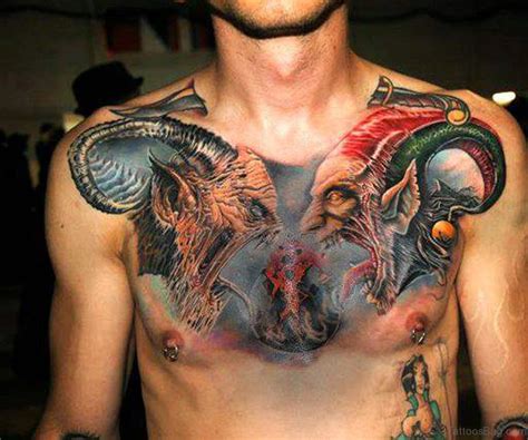 Best Mens Chest Tattoos