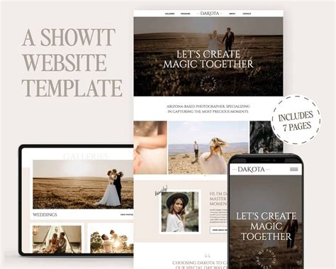 Best Photography Showit Template