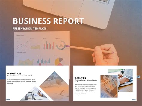 Best practices for creating a business report PowerPoint template