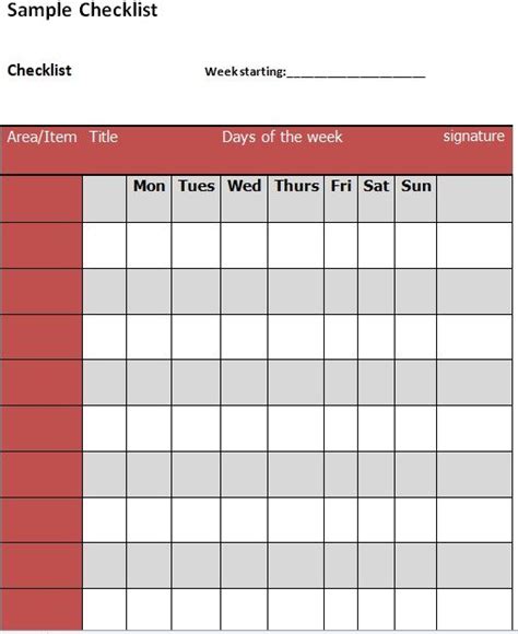 Best Practices for Daily Task List Template