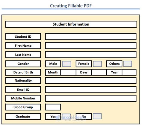 Best Practices for Creating Fillable PDFs from Excel