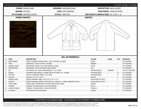 Best Practices for Using a Tech Pack Template