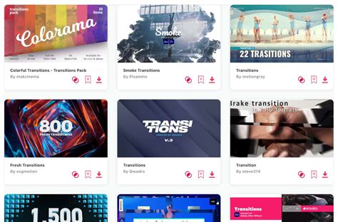 Best Practices for Using After Effects Transition Templates