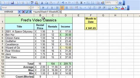 Best Practices for Using Excel Templates