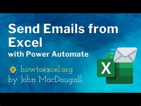 Best Practices for Automating Email Sending with Excel Data in Power Automate