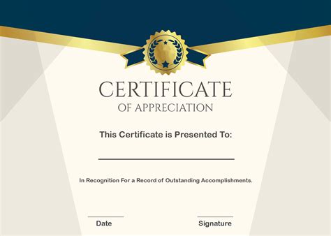 Best Practices for Using Certificate of Appreciation Template