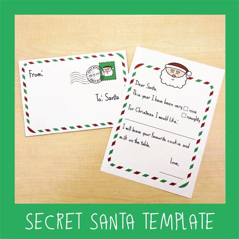 Best Secret Santa Message Templates