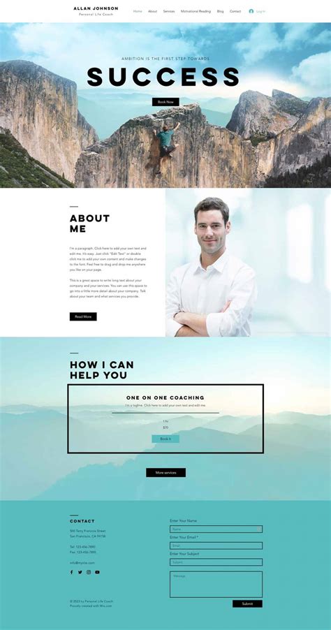 Best Wix templates features